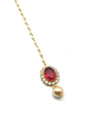 Gold Plated Maang Tikka For Women And Girls 1