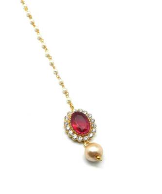 Gold Plated Maang Tikka For Women And Girls 3