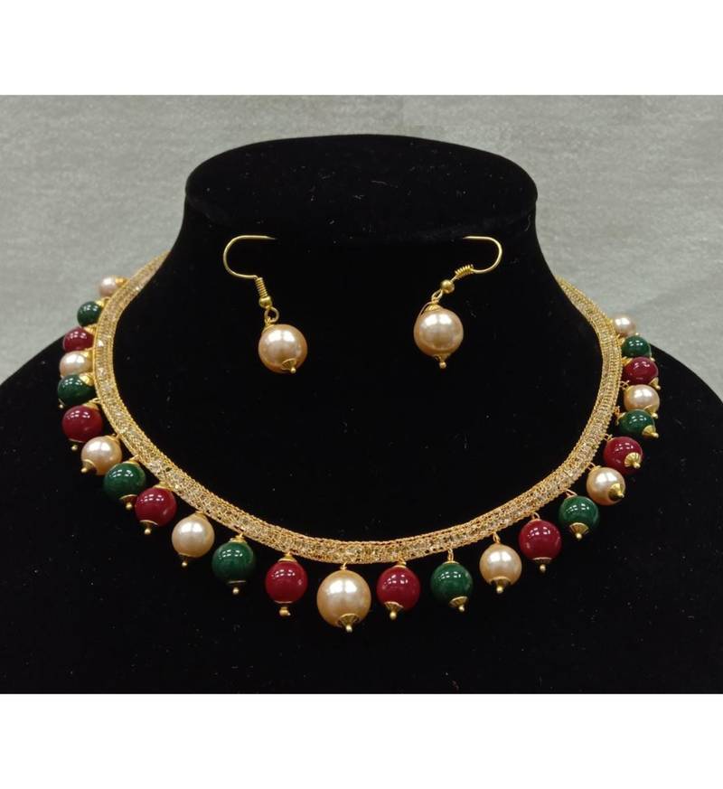 Multicolor Pearl Necklace  Sets