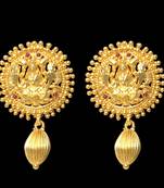 temple traditional lakshmi devi earrings
