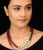 Kundan And Red Stones Necklace