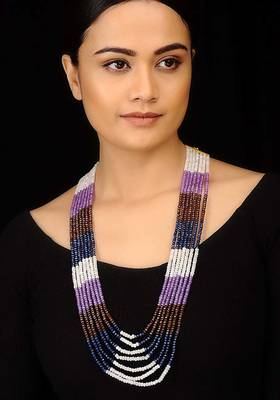 Multicoloured Stones Necklace 1