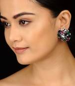 Multicoloured Zirconia Studs