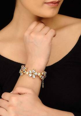 Kundan Floral Bracelet 1