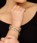 Kundan Floral Bracelet