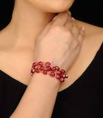 Ruby Red Garnet Bracelet