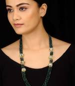 Kundan And Green Stones Necklace