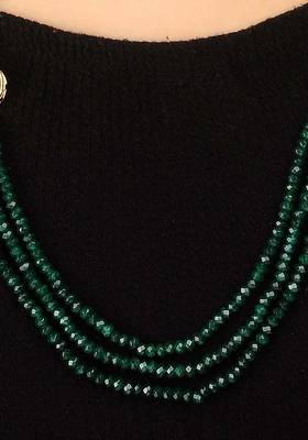 Kundan And Green Stones Necklace 2