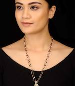 Multicoloured Delicate Polki Pendant