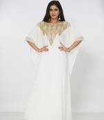 Dubai Kaftan Women Dress Long Gown Farasha Morocco Wear