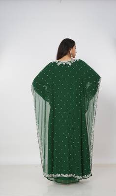 Dubai Kaftan Women Dress Long Gown Farasha Morocco Wear 4