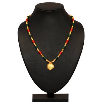 Maroon Necklaces 2
