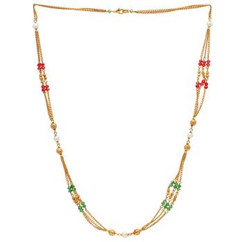 Maroon Necklaces 1