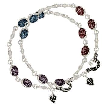 Multicolor Anklets 1