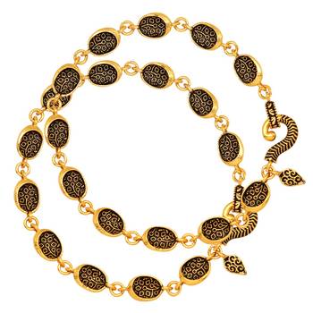 Gold anklets 1
