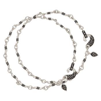 Silver anklets 1