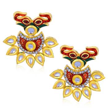 Red stone necklace-sets 5