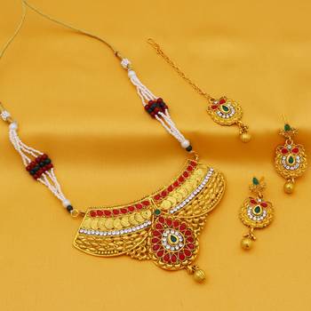 Multicolor stone necklace-sets 1