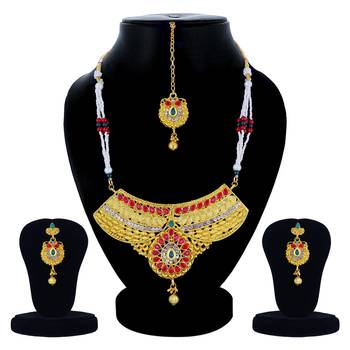 Multicolor stone necklace-sets 3