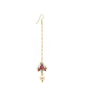 Gold Plated Maang Tikka For Women And Girls 1