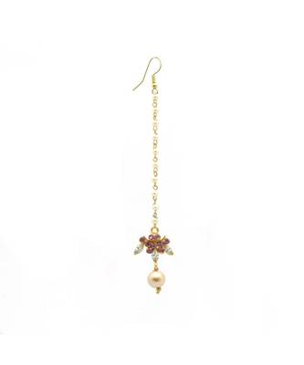 Gold Plated Maang Tikka For Women And Girls 1