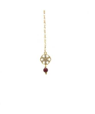 Gold Plated Maang Tikka For Women And Girls 2