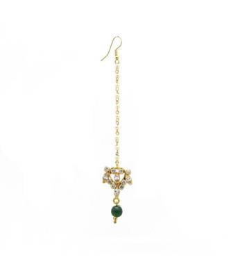 Gold Plated Maang Tikka For Women And Girls 1