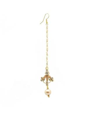 Gold Plated Maang Tikka For Women And Girls 1