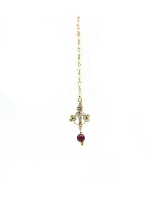 Gold Plated Maang Tikka For Women And Girls 2