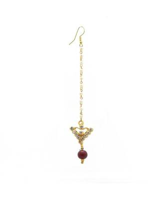 Gold Plated Maang Tikka For Women And Girls 1