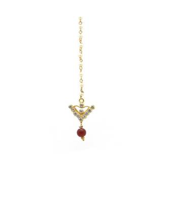 Gold Plated Maang Tikka For Women And Girls 2