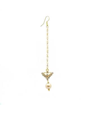 Gold Plated Maang Tikka For Women And Girls 1