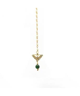 Gold Plated Maang Tikka For Women And Girls 2