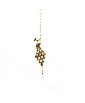 Gold Plated Maang Tikka For Women And Girls 2