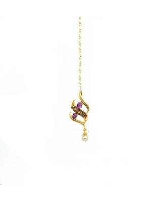 Gold Plated Maang Tikka For Women And Girls 2