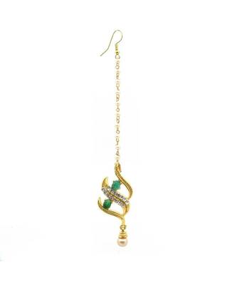Gold Plated Maang Tikka For Women And Girls 1