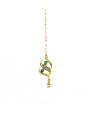Gold Plated Maang Tikka For Women And Girls 2