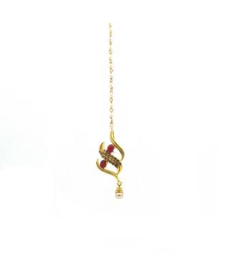 Gold Plated Maang Tikka For Women And Girls 2