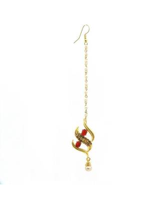 Gold Plated Maang Tikka For Women And Girls 1