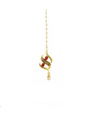 Gold Plated Maang Tikka For Women And Girls 2