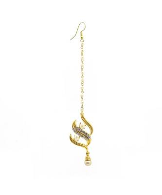 Gold Plated Maang Tikka For Women And Girls 1