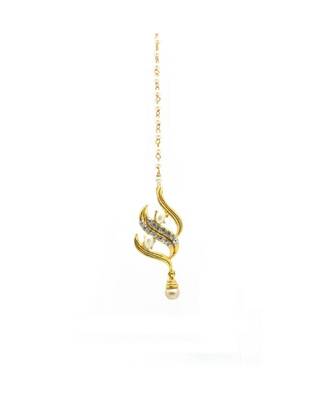 Gold Plated Maang Tikka For Women And Girls 2