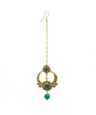 Gold Plated Maang Tikka For Women And Girls 1