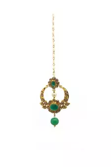 Gold Plated Maang Tikka For Women And Girls