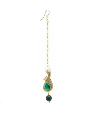 Gold Plated Maang Tikka For Women And Girls 1