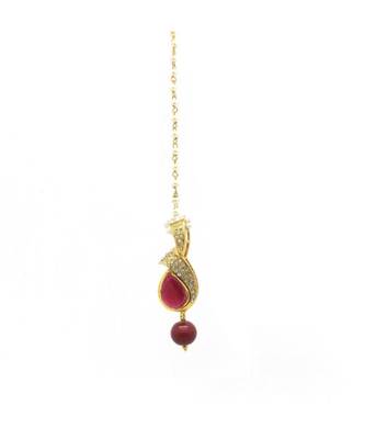 Gold Plated Maang Tikka For Women And Girls 2