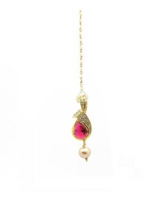 Gold Plated Maang Tikka For Women And Girls 2