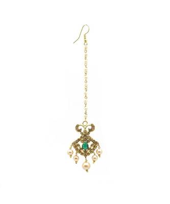 Gold Plated Maang Tikka For Women And Girls 1