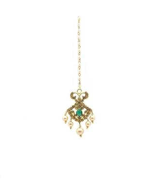 Gold Plated Maang Tikka For Women And Girls 2