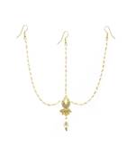 Gold Plated Maang Tikka Matha Patti For Women/Girls